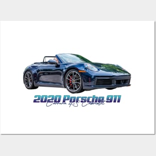 2020 Porsche 911 Carrera 4S Cabriolet Posters and Art